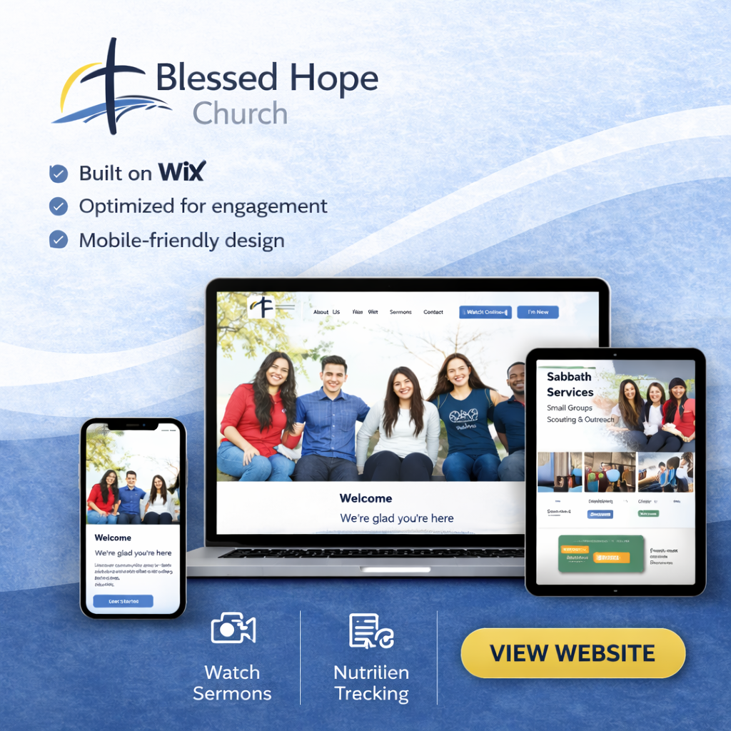 Modern Church Website