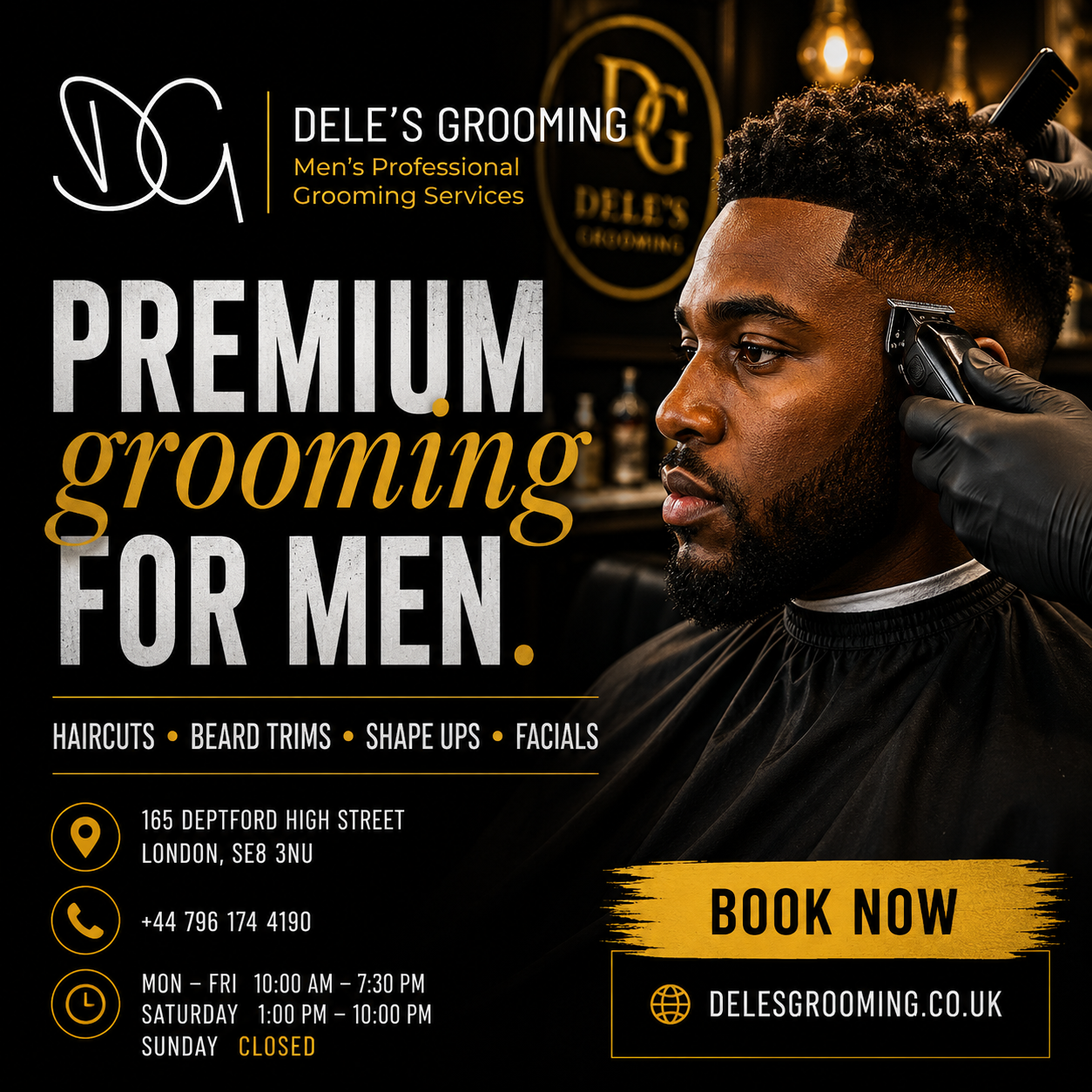 Barbershop Booking Website