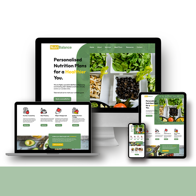 Modern Wellness Website