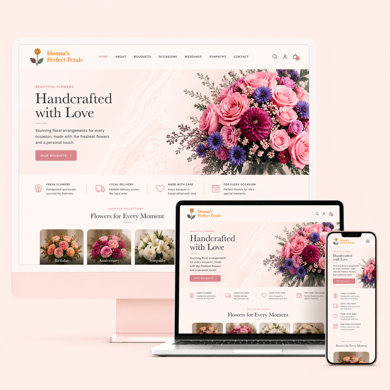 Local Florist Website